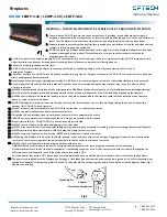 Preview for 1 page of Ortech LEDFP-3-43 Manual