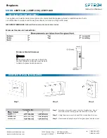 Preview for 3 page of Ortech LEDFP-3-43 Manual