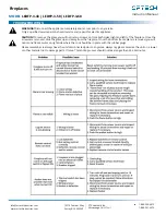 Предварительный просмотр 10 страницы Ortech LEDFP-3-43 Manual