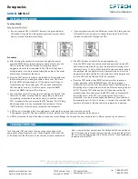 Предварительный просмотр 4 страницы Ortech MH15-ST Instruction Manual