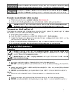 Preview for 8 page of Ortech OD-B50LED Important Instructions & Operating Manual