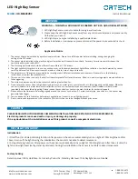 Предварительный просмотр 1 страницы Ortech OD-MC628VRC Instruction Manual