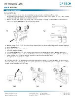 Предварительный просмотр 2 страницы Ortech OE-212BP Instruction Manual