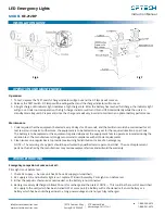 Предварительный просмотр 3 страницы Ortech OE-212BP Instruction Manual