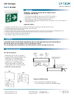 Ortech OE-G026 Instruction Manual предпросмотр