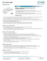 Ortech OL-1H Instruction Manual preview