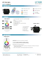 Предварительный просмотр 2 страницы Ortech SL-RGB25M Instruction Manual