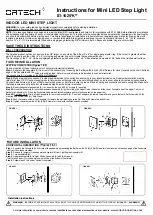 Ortech ST-1025 K Series Instructions предпросмотр