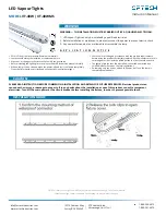 Предварительный просмотр 1 страницы Ortech VT-40W Installation Manual