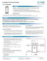 Preview for 1 page of Ortech WM-DWHS Instruction Manual