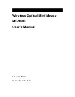 Ortek MS-9600 User Manual preview