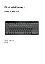 Ortek WKB2100 User Manual предпросмотр