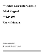 Ortek WKP-290 User Manual preview