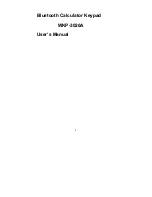 Ortek WKP-3020A User Manual preview