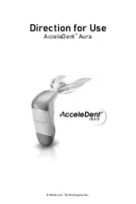 Preview for 1 page of OrthoAccel Technologies AcceleDent Aura Directions For Use Manual