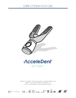 Предварительный просмотр 1 страницы OrthoAccel Technologies AcceleDent OPTIMA Directions For Use Manual