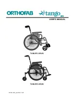 Orthofab tango AC 6 User Manual preview