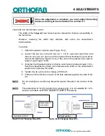 Preview for 40 page of Orthofab tango AC 6 User Manual