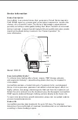 Предварительный просмотр 5 страницы Orthofix CERVICAL STIM 5505CE Instruction Manual