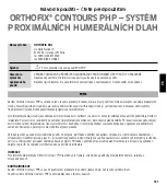 Предварительный просмотр 131 страницы Orthofix CONTOURS PHP Instruction Leaflet