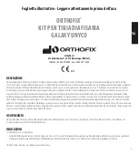 Предварительный просмотр 9 страницы Orthofix GALAXY UNYCO SYSTEM Instruction Leaflet