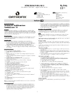 Предварительный просмотр 8 страницы Orthofix SambaScrew SI Fixation System Instructions For Use Manual