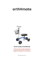 Preview for 1 page of Orthomate KAPP35 User Manual