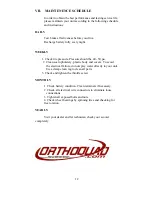 Предварительный просмотр 13 страницы Orthoquard ES950 User Manual