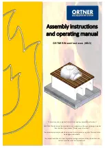 ORTNER 1 Assembly Instructions And Operating Manual preview