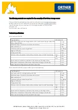 Preview for 4 page of ORTNER SE11 56/56/42 Assembly Instructions Manual