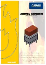 ORTNER SE9 38 L Assembly Instructions Manual preview