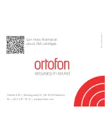 Предварительный просмотр 9 страницы Ortofon 2M 78 Manual