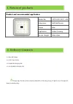 Предварительный просмотр 2 страницы ORTOLED 90-FC-60W Instruction Manual