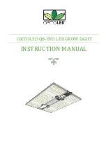 Предварительный просмотр 1 страницы ORTOLED QB-EVO ORTOLED-89-QBEVO-150W Instruction Manual