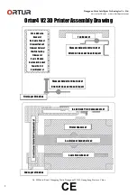 Предварительный просмотр 1 страницы Ortur 4 V2 Assembly Drawing