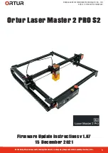 Ortur Laser Master 2 Pro Instructions Manual предпросмотр