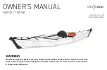 Oru Kayak Beach LT Owner'S Manual preview