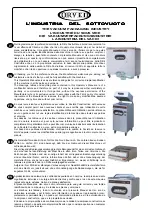 Предварительный просмотр 2 страницы Orved Cuisson SV-31 Operating And Service Manual