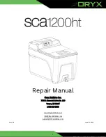 Предварительный просмотр 1 страницы Oryx SCA1200ht Repair Manual