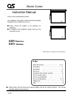 OS SEP Series Instruction Manual preview
