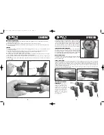 Preview for 4 page of Osaki Power Tools CS36Li Operator'S Manual