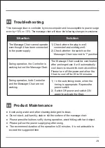 Предварительный просмотр 19 страницы Osaki OS-1000 Instruction Manual