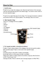 Preview for 20 page of Osaki OS 3D PRO DREAMER Instruction Manual