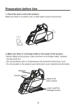 Preview for 13 page of Osaki OS-Hiro LT Instruction Manual