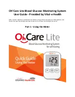 OSANG Healthcare Oh'Care Lite User Manual preview