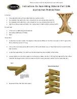 Osborne Journeyman 1186 Assembling Instructions preview