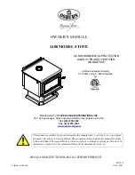 Osburn 2400 Owner'S Manual preview