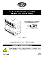 Предварительный просмотр 1 страницы Osburn Horizon OB04010 Installation And Operation Manual