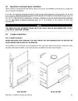 Предварительный просмотр 33 страницы Osburn Horizon OB04010 Installation And Operation Manual