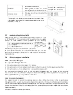 Предварительный просмотр 57 страницы Osburn Horizon OB04010 Installation And Operation Manual